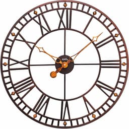 AMS Wanduhr W9537 | Grau
