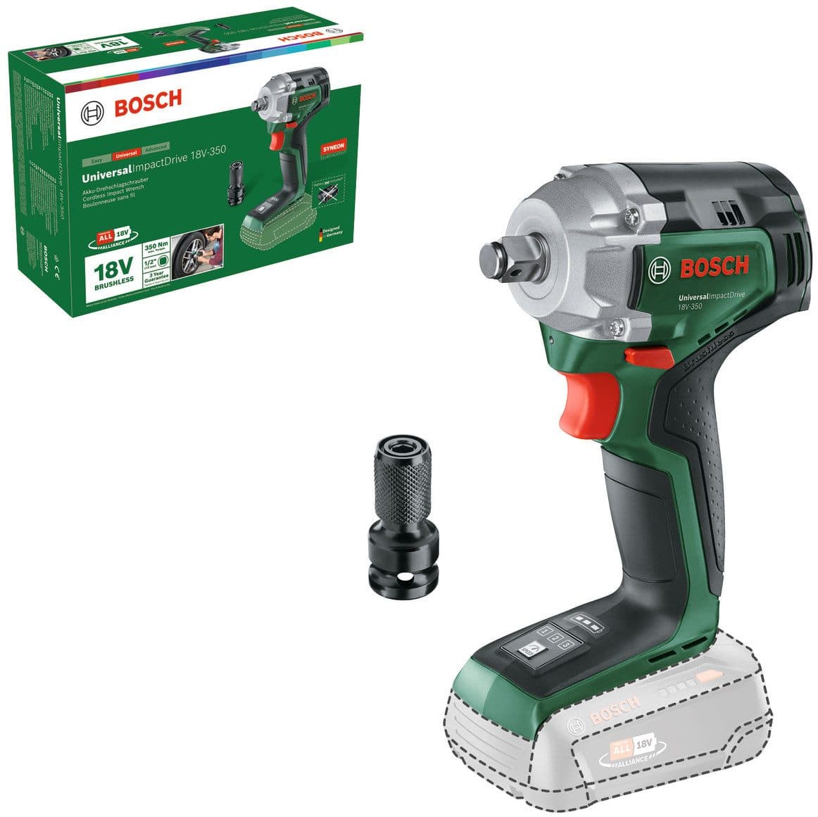 Bosch Home & Garden Akku-Drehschlagschrauber UniversalImpactDrive