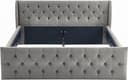 ATLANTIC home collection Polsterbett TAMINA | Grau 3