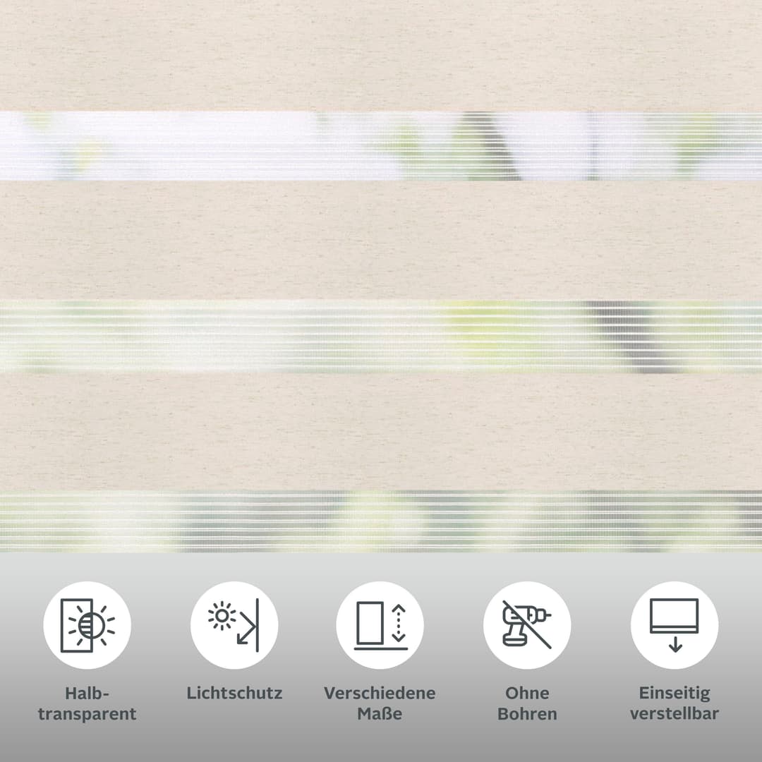 Doppelrollo Greta | Beige