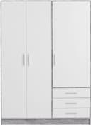 FORTE Kleiderschrank Jupiter | Mehrfarbig 2