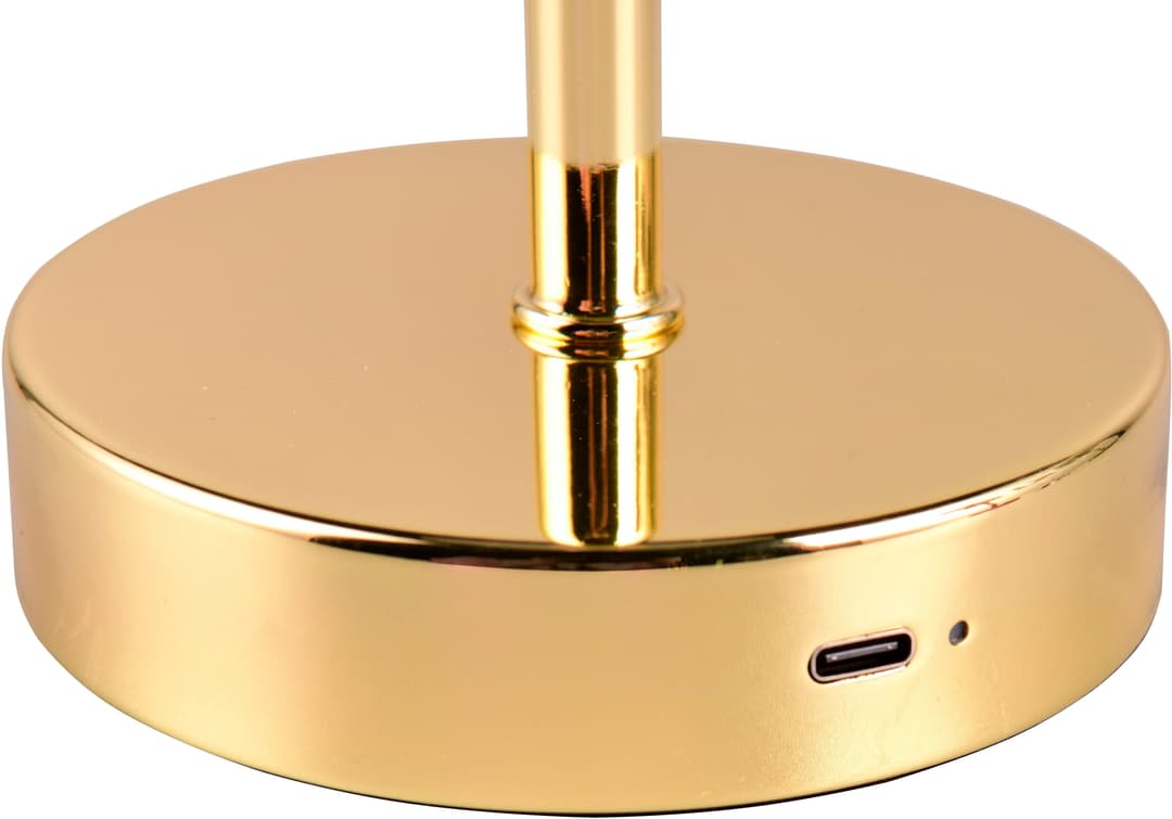 Reality Leuchten LED Tischleuchte JEFF | Gold