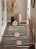HANSE Home Wollteppich Vika | Schwarz 3