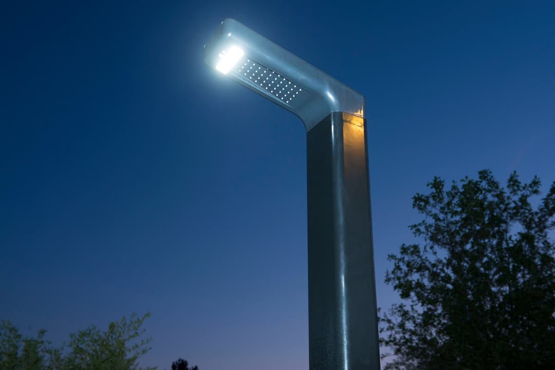 Ubbink SOLARIS PREMIUM LED Solardusche | Schwarz