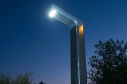 Ubbink SOLARIS PREMIUM LED Solardusche | Schwarz