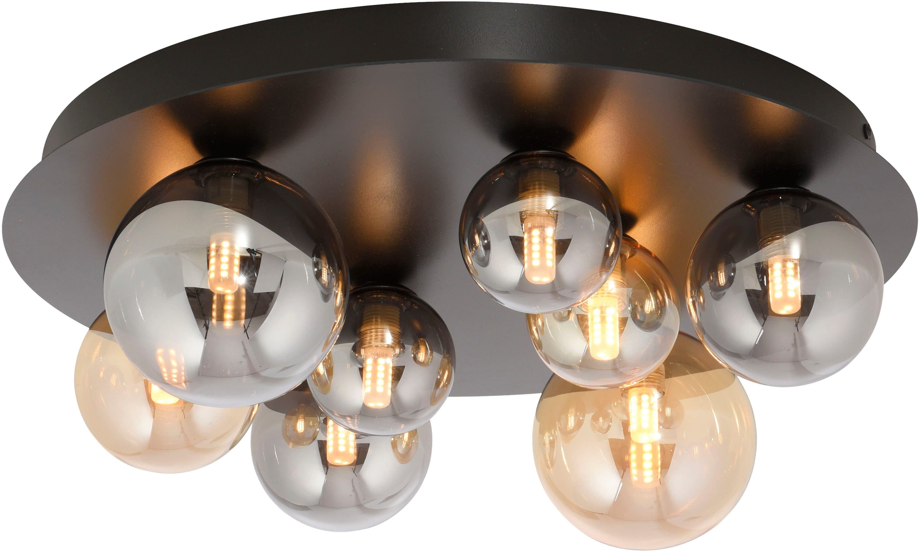 Paul Neuhaus LED Deckenleuchte POPSICLE | Schwarz