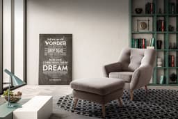 exxpo - sofa fashion Sessel Scandi | Braun