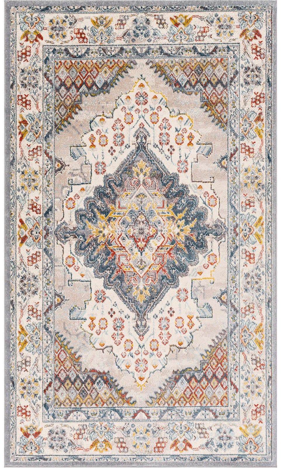 Livabliss Teppich CASABLANCA | Grau