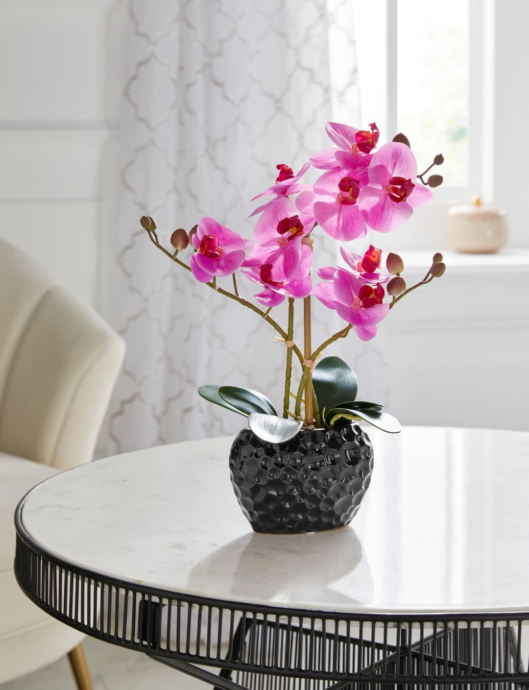 Kunstpflanze Orchidee | Mehrfarbig