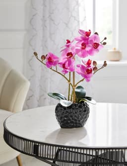 Kunstpflanze Orchidee | Mehrfarbig
