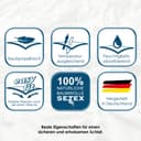 SETEX Matratzenauflage Molton-Köper | Weiß 4