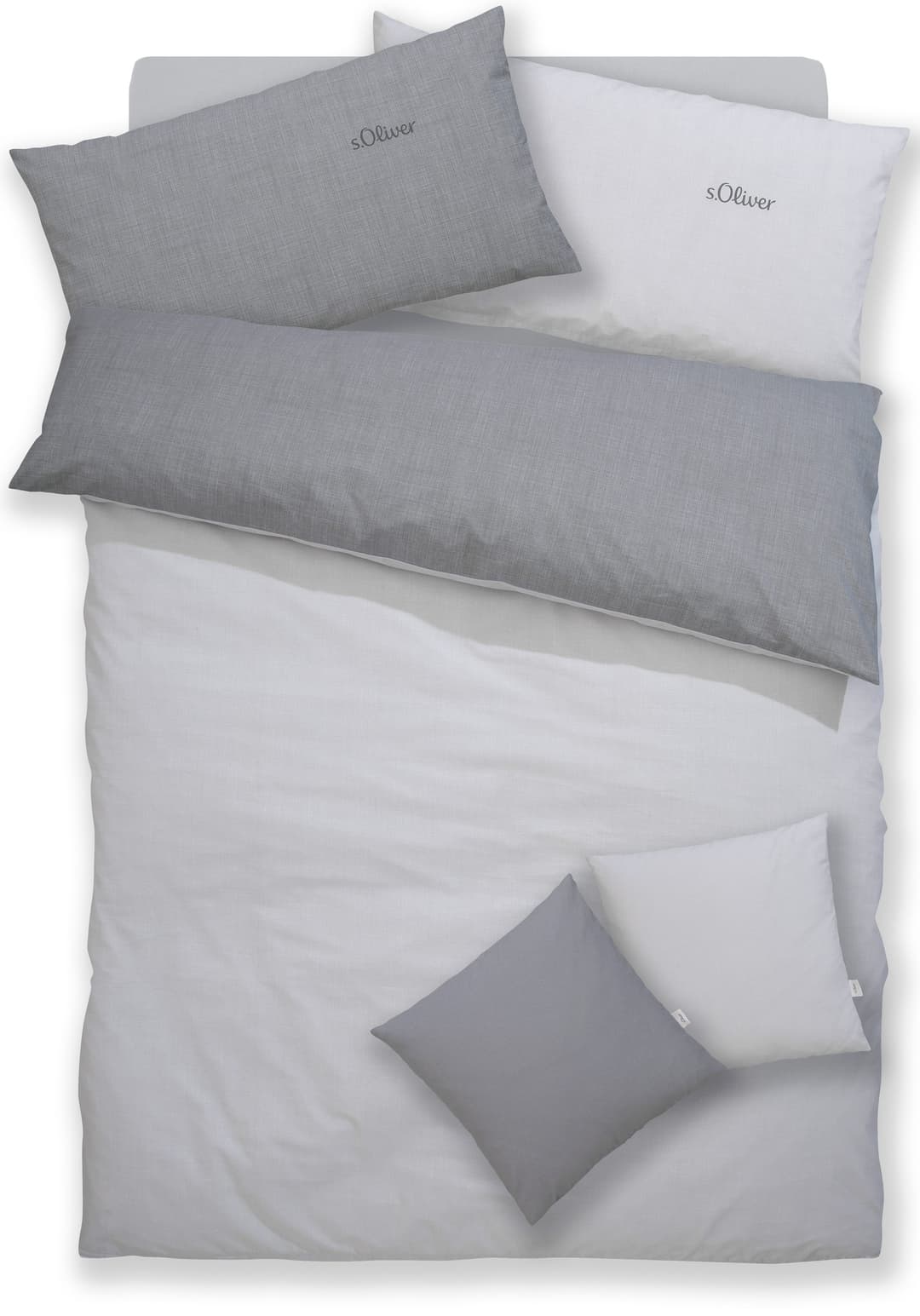 s.Oliver MELINDA Bettwäsche-Set | Grau
