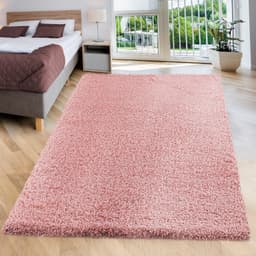 Sanat Hochflor-Teppich LOCA | Rosa