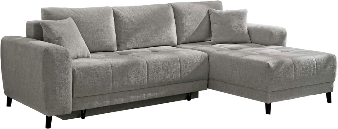 Jockenhöfer Gruppe Ecksofa Beverly L-Form | Grau