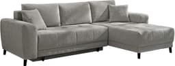 Jockenhöfer Gruppe Ecksofa Beverly L-Form | Grau