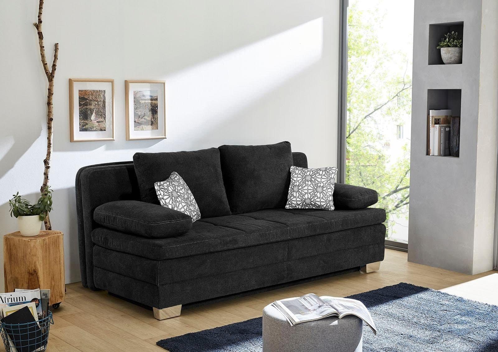 Jockenhöfer Gruppe Schlafsofa Lincoln | Grau