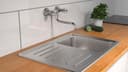Schütte Spültischarmatur Brillant | Silber 2