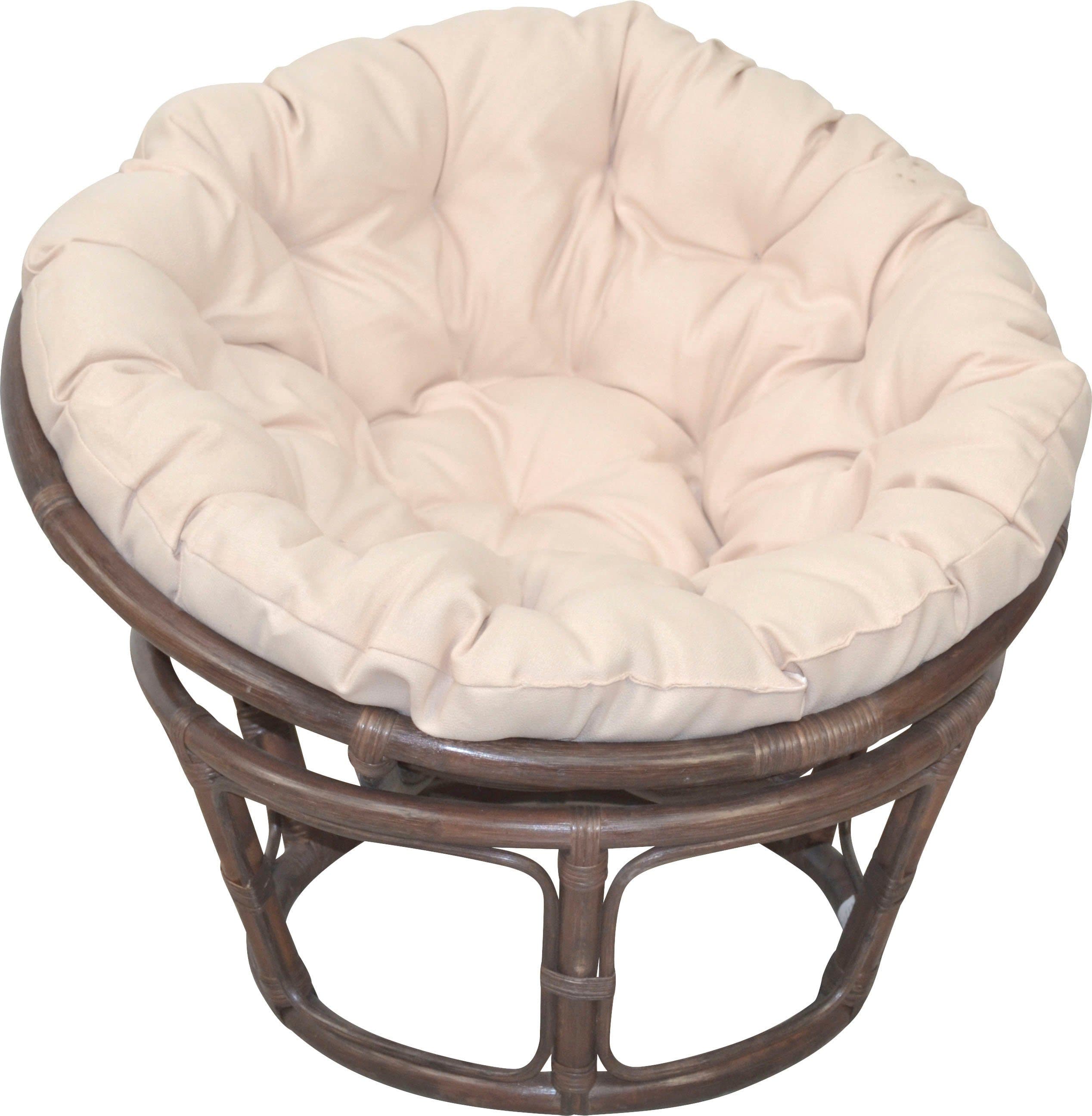 Home affaire Rattanstuhl Papasansessel | Braun