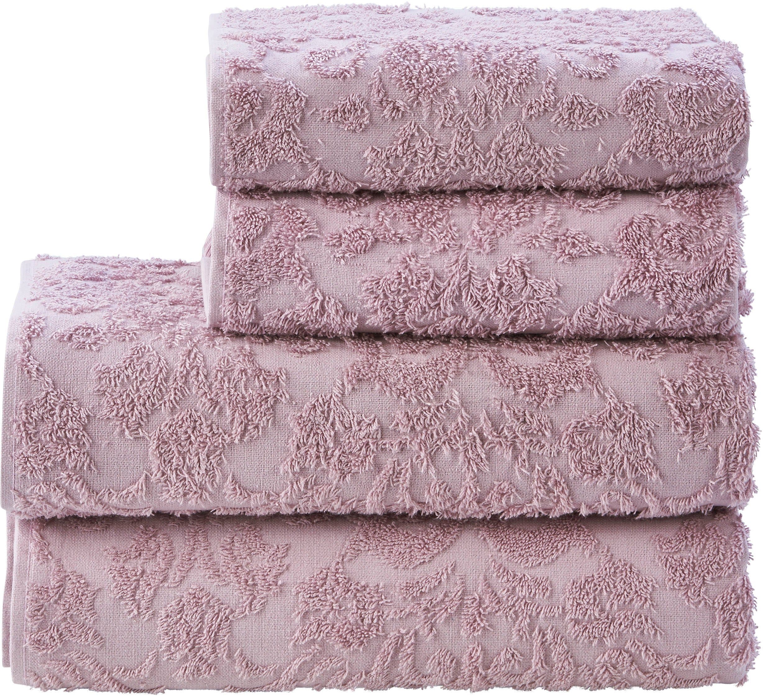 done.® Handtuch Set Provence Ornaments | Rosa