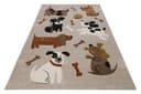 SMART KIDS Kinderteppich Rocky & Friends | Braun 2