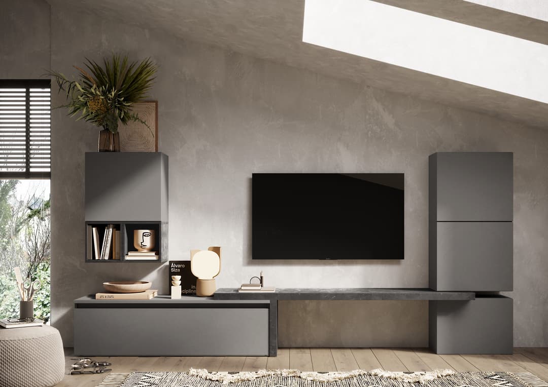 Home affaire Wohnwand Infinity | Grau