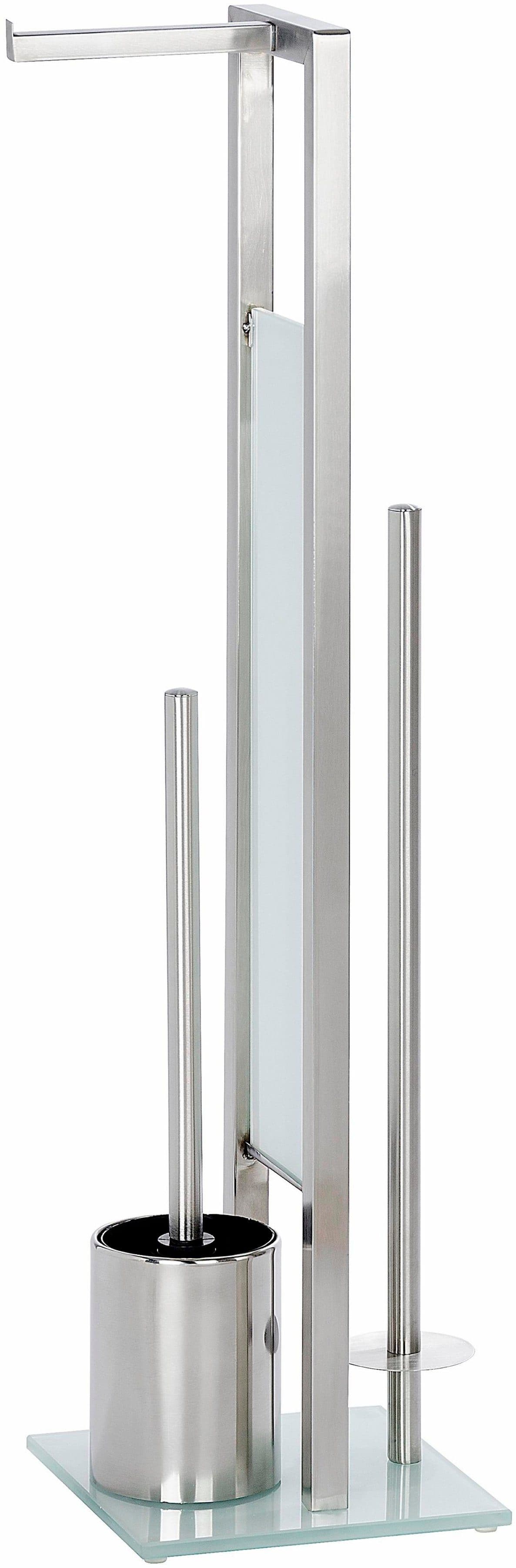 WENKO WC-Garnitur Rivalta | Silber