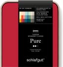 Schlafgut Spannbettlaken PURE TOPPER | Rot 5