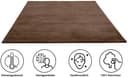 OTTO home Wollteppich Gabbo Natur | Braun 3