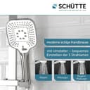 Schütte RAVENNA Stangenbrause-Set | Silber 2