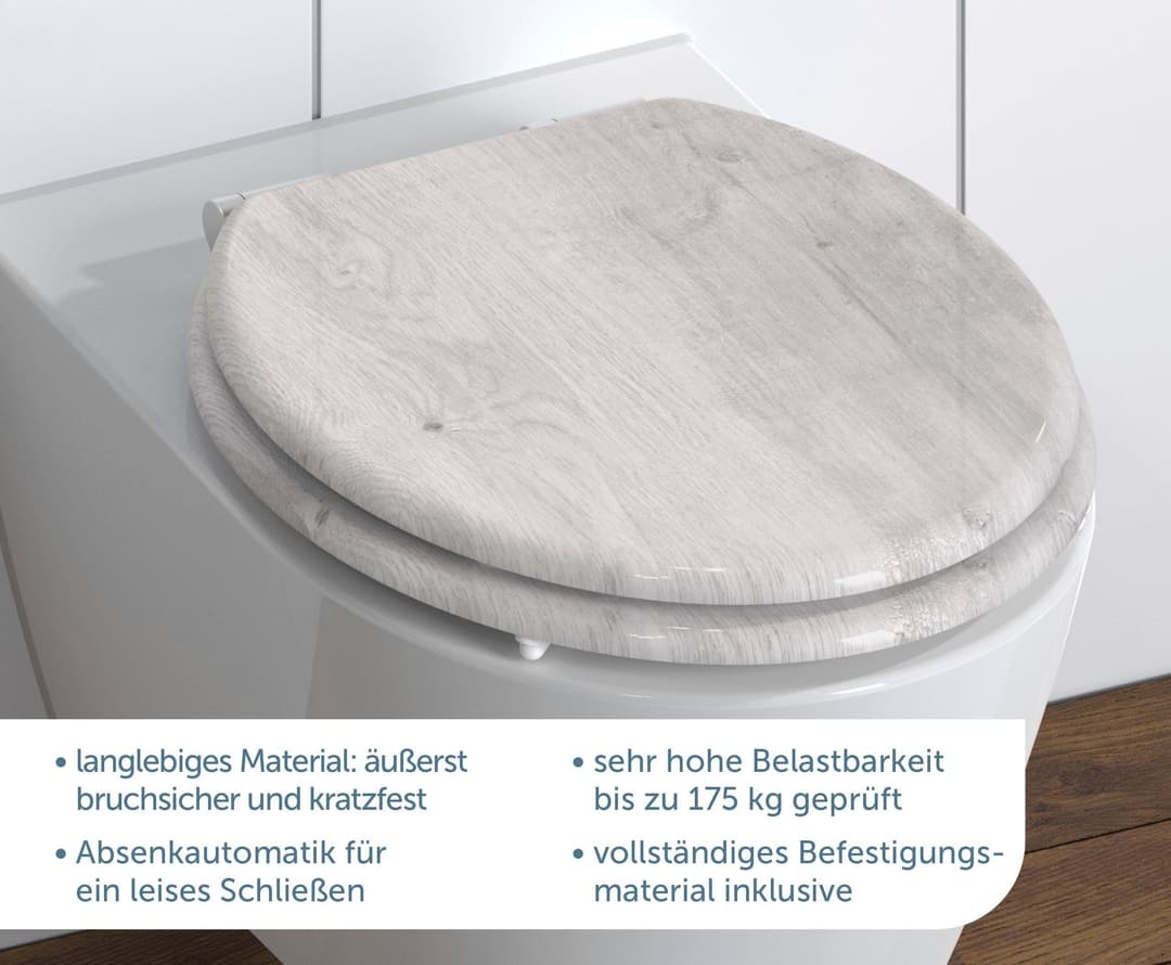 Schütte LIGHT WOOD WC-Sitz | Holztöne