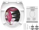 Schütte WC-Sitz Wellness | Mehrfarbig 5