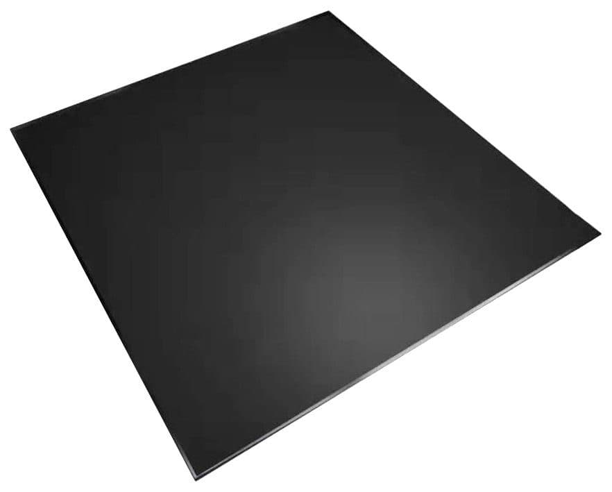 Hanseatic Bodenschutzplatte für Kaminöfen Heathus Quadrat 110 S Glas