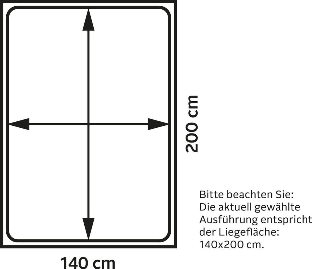 OTTO home Funktionsbett FINJA | Holztöne