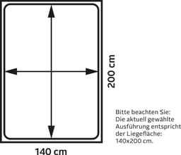 OTTO home Funktionsbett FINJA | Holztöne