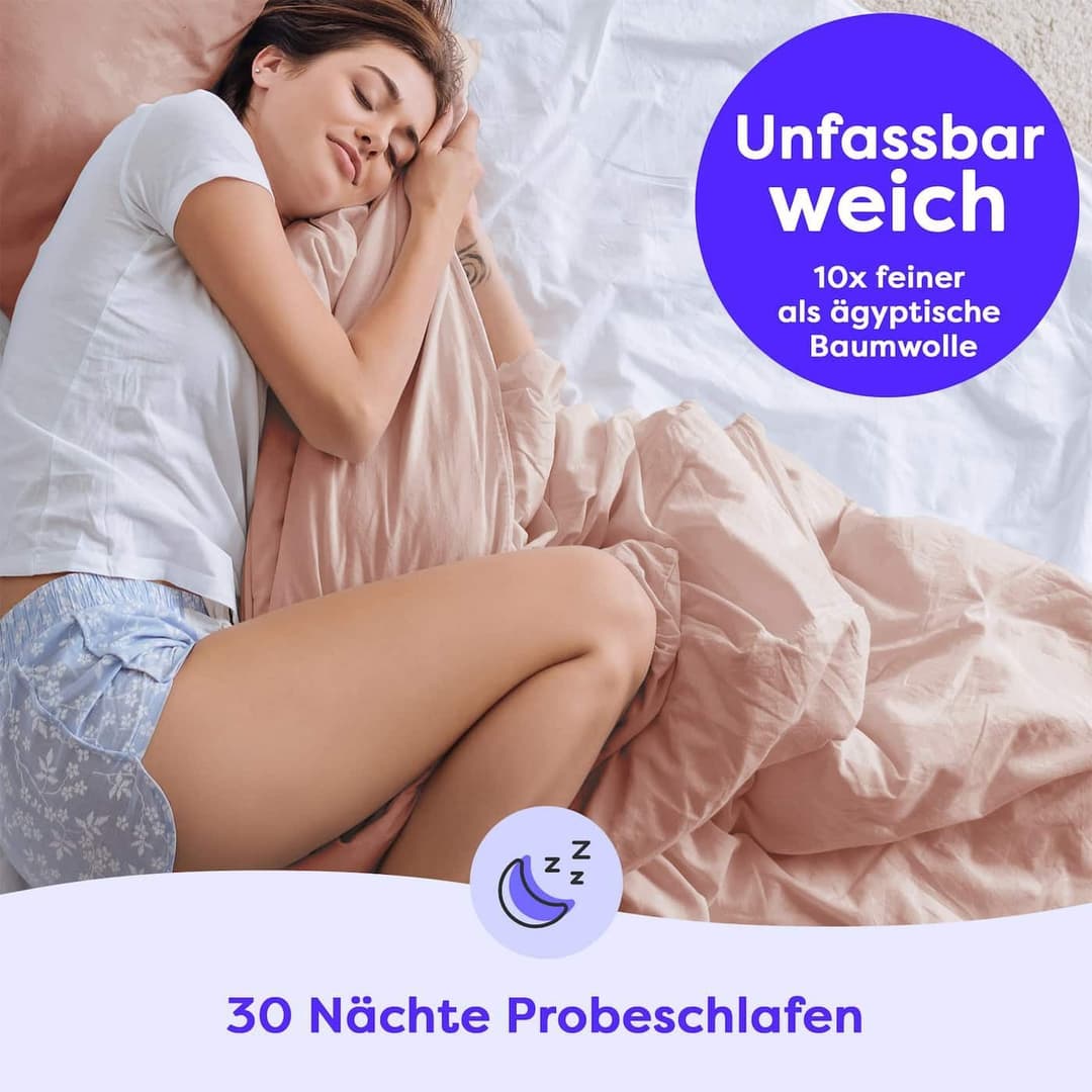 Wolkenfeld Kissenbezug Mikrofaser | Rosa