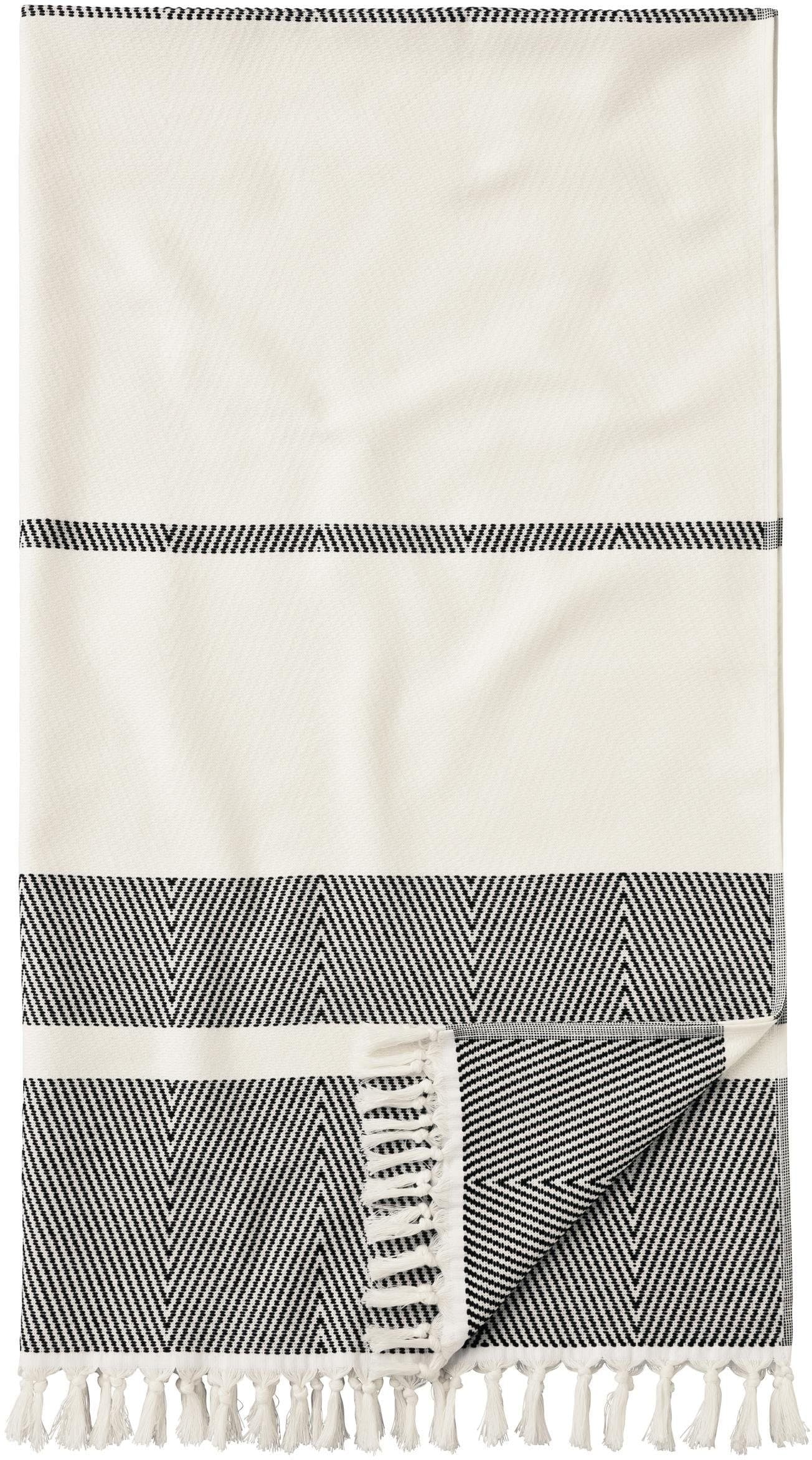 Egeria Hamamtuch Pestemal Herringbone | Grau