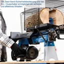 Scheppach Holzspalter HL760L | Blau 4