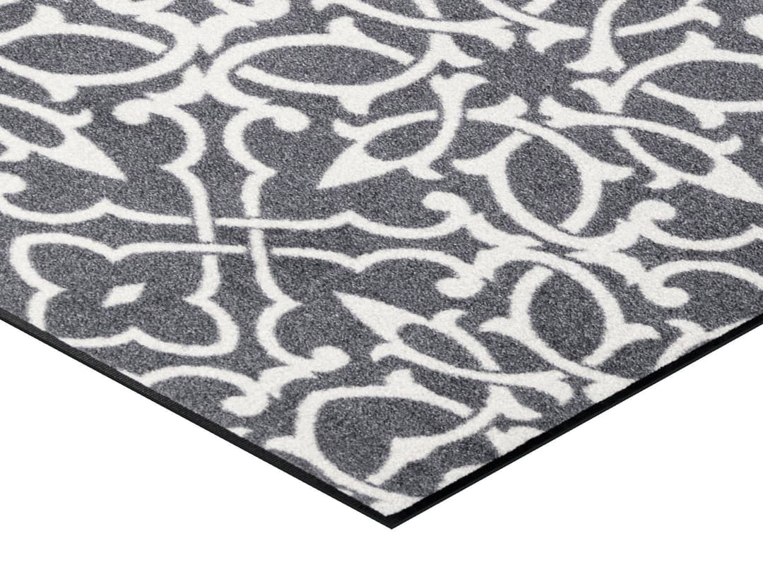 wash+dry by Kleen-Tex Läufer Decorada | Grau