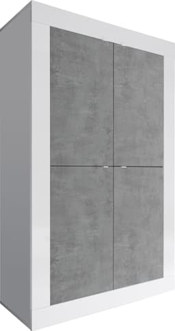 Home affaire Highboard Basic | Weiß