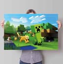 Reinders! Poster Minecraft | Mehrfarbig 3