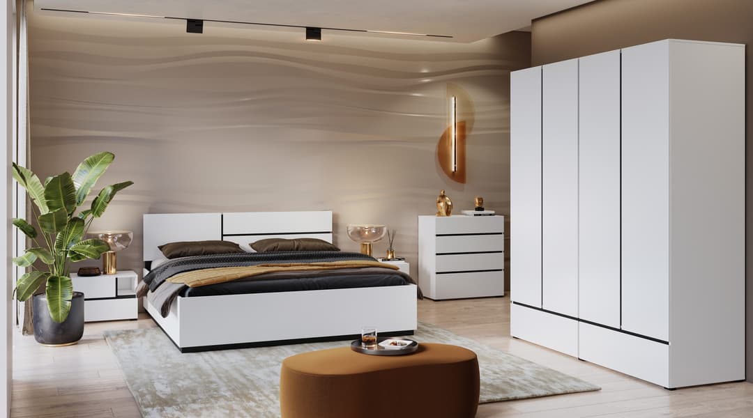 OTTO home Schubkastenkommode Cross | Weiß
