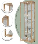 fif möbel Vitrine OPTIMA | Holztöne 3