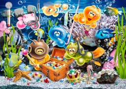 Ravensburger Puzzle Gelini im Unterwasserspaß | Mehrfarbig