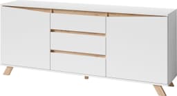 byLIVING Sideboard Valentin | Weiß