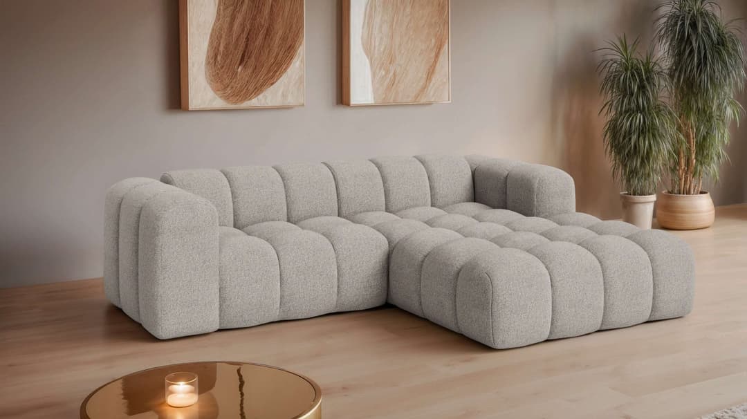 OTTO home Ecksofa KALLIE L-Form, 248 cm | Beige
