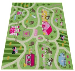 Paco Home Kinderteppich Bino 560 | Grün