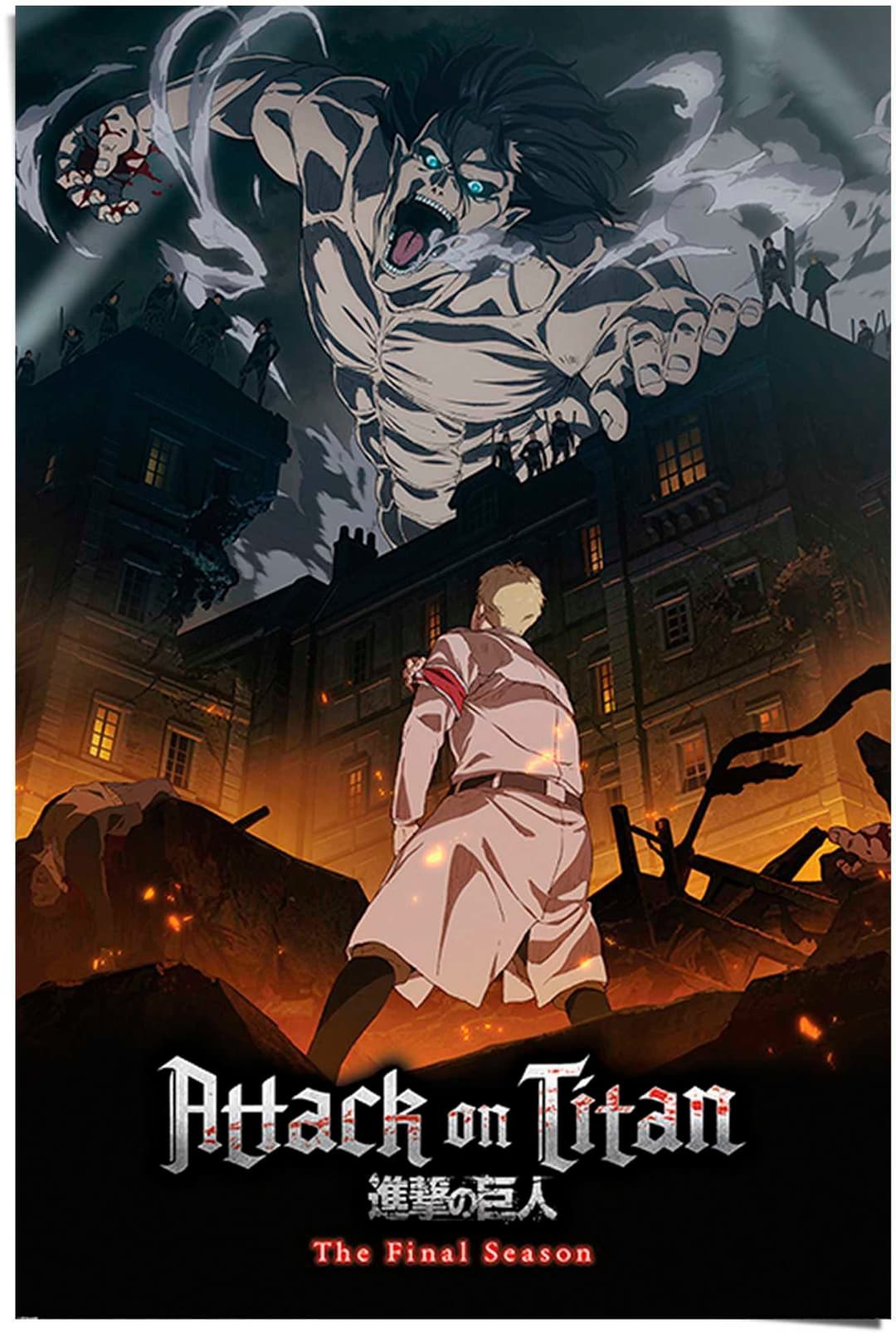 Reinders! Poster Attack on Titan S4 - eren onslaught | Mehrfarbig