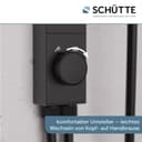 Schütte Brausegarnitur LA PALMA | Schwarz 4