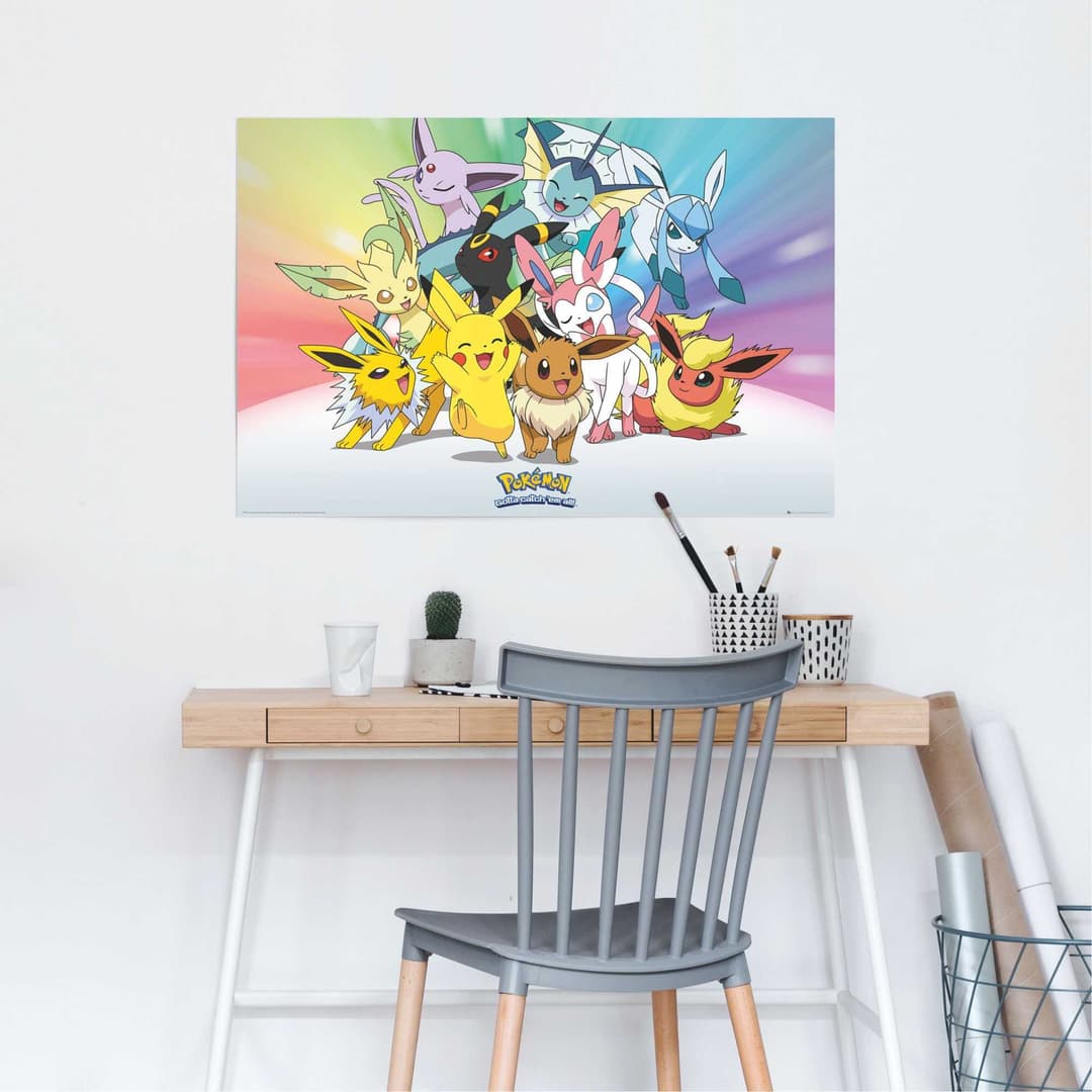 Reinders! Poster Pokemon, Comic | Mehrfarbig