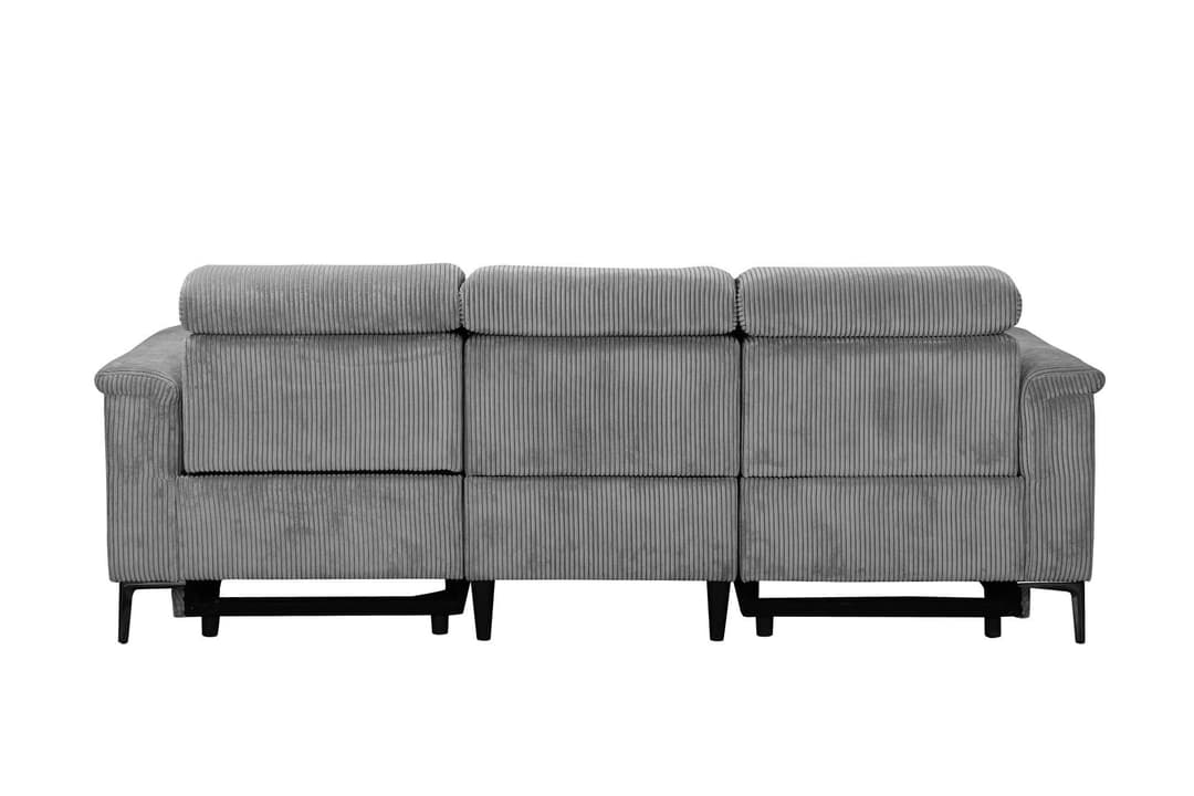 OTTO home 3-Sitzer LUND Cord | Grau